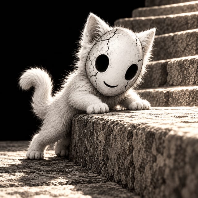 one small step for stairs. a whole situation for me
